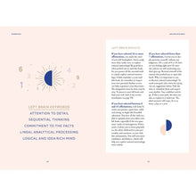 left brain keywords like attention to detail, sequential thinking, facts, analyzing information