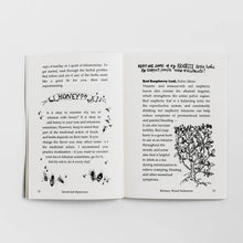 inside illustrations with a tree and bees and honey