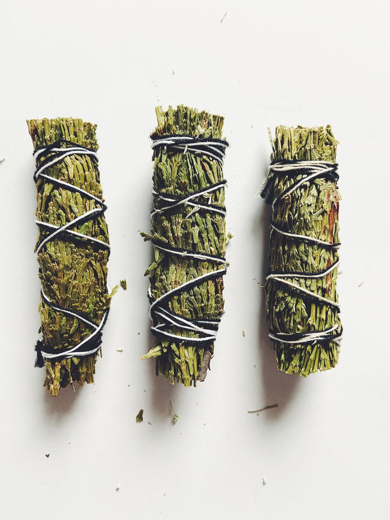 Cedar Smoke Bundle Ceremonial