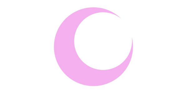 Pink Crescent Moon