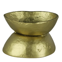 Brass Bowl Taper Holder