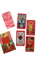 Goddess of Love Pink and Red Tarot Cards by Gabriela Herstik