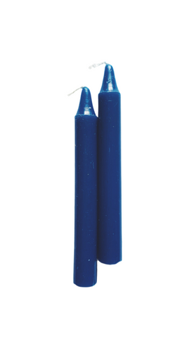 Blue Ritual Chime Candle