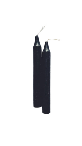 Black Ritual Chime Candle