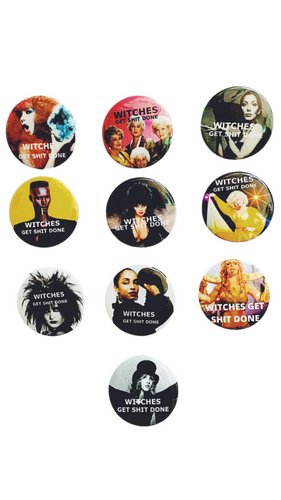 Witches Get Shit Done! Pin