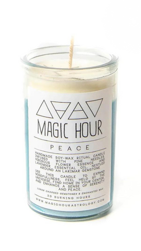 Peace Ritual Candle by Magic Hour