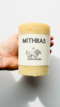 Mithras Medium Rustic Beeswax Pillar 4”