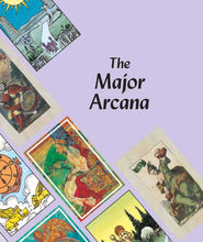 the major aracna page in blue showing the cards