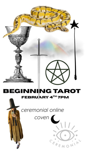 Beginning Tarot * February 4th 7pm
