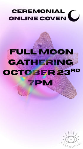 full moon taurus gathering rainbow prism star light 