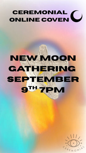 new moon rainbow prism gathering star