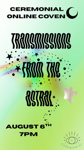 stars rainbows crescent moon transmission from the astral 