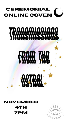 gold stars and rainbow light for transmissions from the astral with leslie 