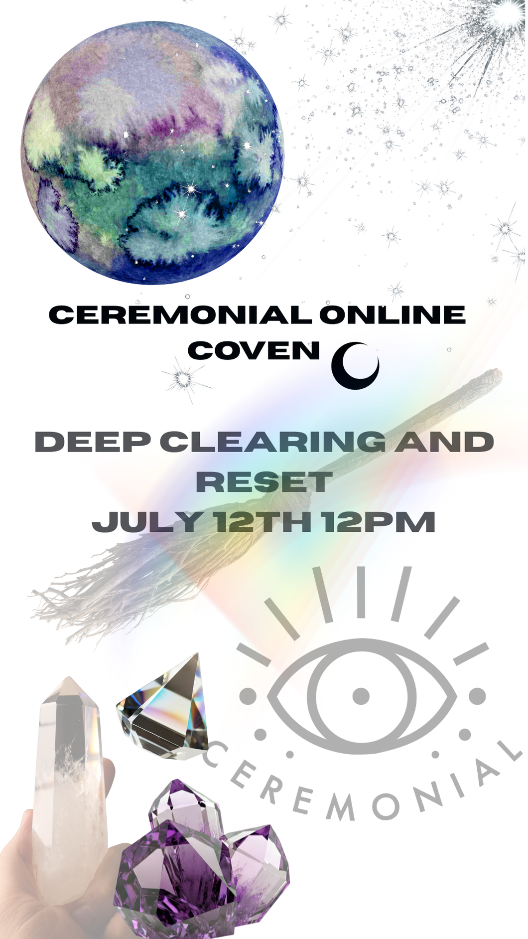 Deep Clearing and Reset * July 12th 12pm