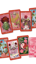 Goddess of Love Pink and Red Tarot Cards by Gabriela Herstik