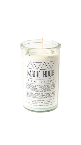 Gratitude Ritual Candle by Magic Hour