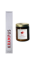 Krampus Candle & Incense - Black Cherry, Mahogany, & Birch