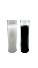 Prayer Candle - White & Black