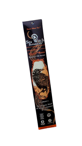 Quoth the Raven Incense, Orange, Cinnamon, Clove by Sea Witch Botanicals