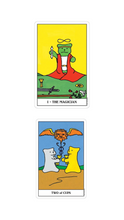 Gummy Bear Tarot The Magician Two of Cups Cards
