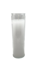 Prayer Candle - White & Black